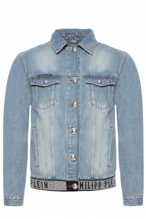 Branded denim jacket, zdjęcie 1 Branded denim jacket od Philipp Plein